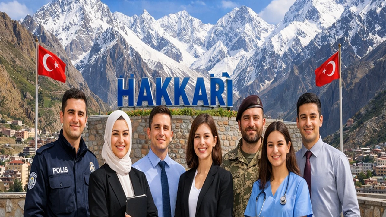 Hakkari’de 7 kişilik yeni kadro açıldı!
