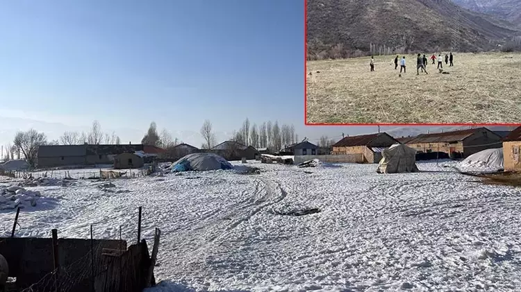 Hakkari’de 2 mevsim bir arada!