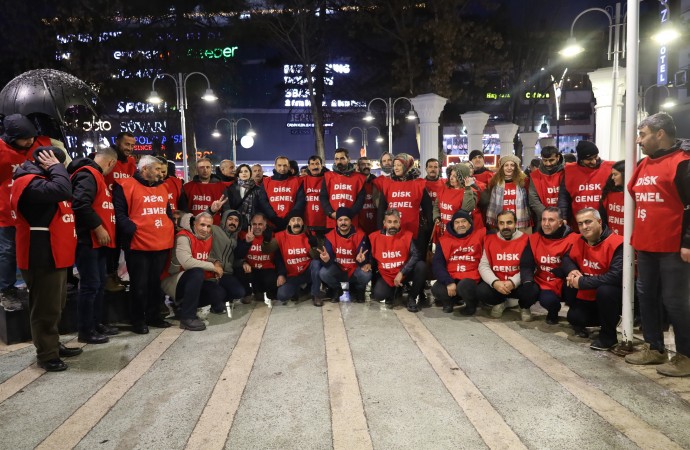 Van’da 223 işçinin eylemi sürüyor: Ne zaman dur diyeceksiniz?