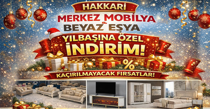 Merkez Mobilya’da Yılbaşına Özel İndirimler Başladı