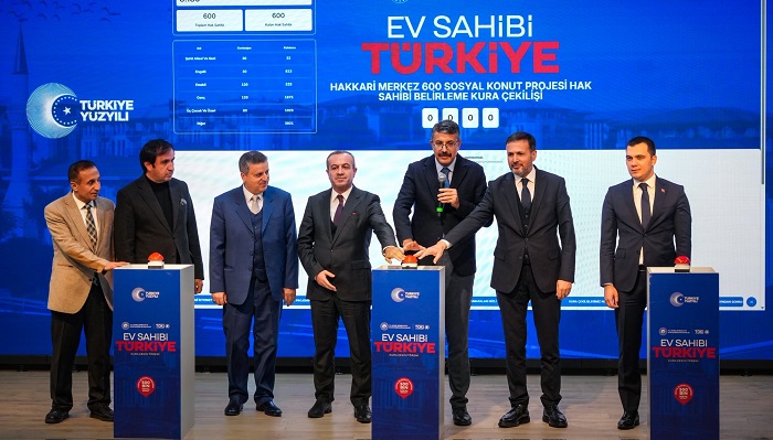 Hakkâri’de 1.557 TOKİ Konutu İçin Kura Çekimi Yapıldı