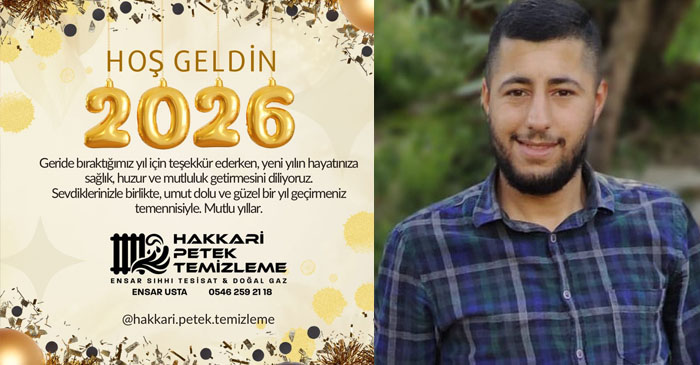 Hakkari Petek Temizleme Firması’ndan Yeni Yıl Mesajı