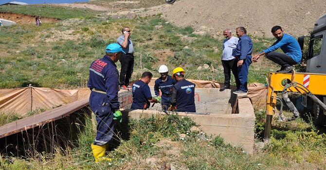 Yüksekova'da Herink (Toki) sondajı arızalandı