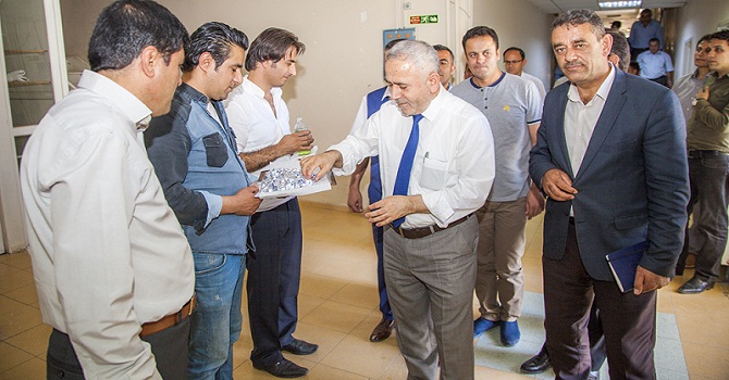 Hakkari Üniversitesinde Bayramlaşma Yemeği