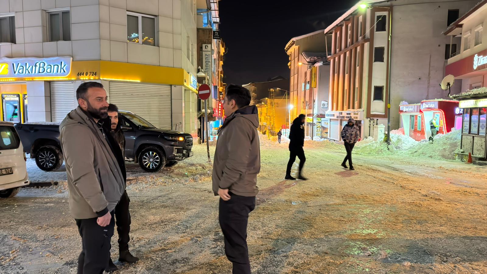 Vali Yardımcısı Mahmutoğlu Sahada Kar Çalışmalarını İnceledi