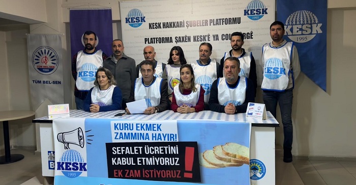 Hakkari KESK’ten TÜİK Verilerine Sert Eleştiri
