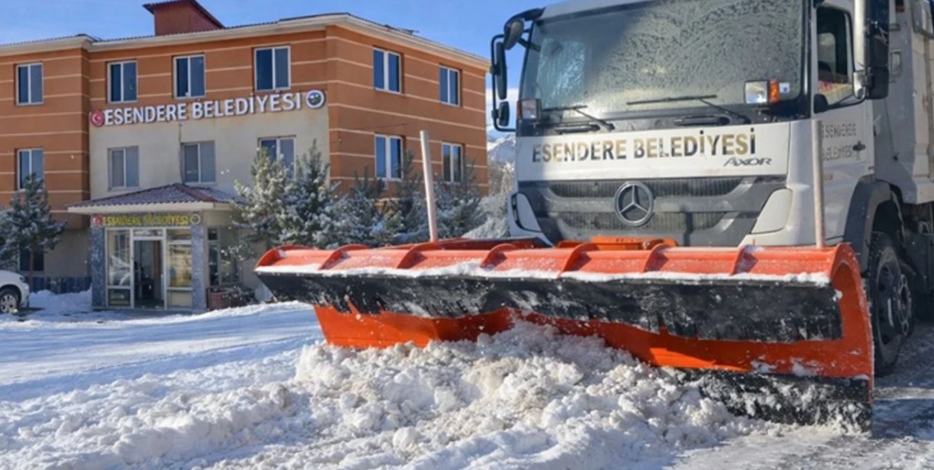 Esendere Belediyesi kış hazırlıklarını güçlendiriyor