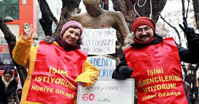 AİHM'den Gülmen ve Özakça'ya ret