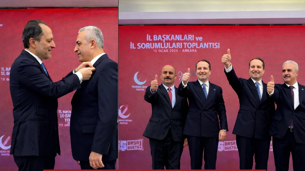 Erbakan’dan Hakkârili Erol’a Vefa: Rozeti Bizzat Taktı