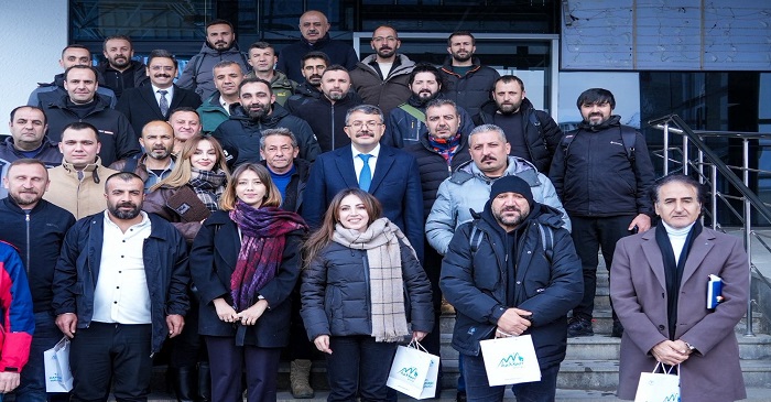 Hakkari Valisi Ali Çelik, gazetecilerle bir araya geldi