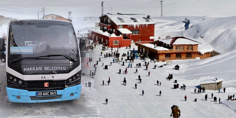 Hakkari Kayak Merkezi’ne Hafta Sonu Servisleri Başlıyor