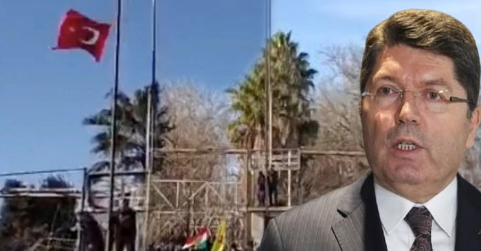 Bakan Tunç: Bayrağımıza saldırı ile ilgili soruşturma başlatıldı