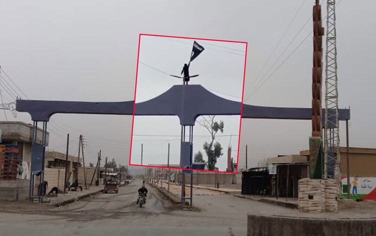 Rakka’da IŞİD bayrağı dalgalandırıldığı doğrulandı