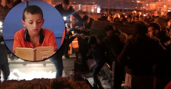 Hakkari’de acı kazada Hayatını Kaybeden Çocuk Toprağa Verildi