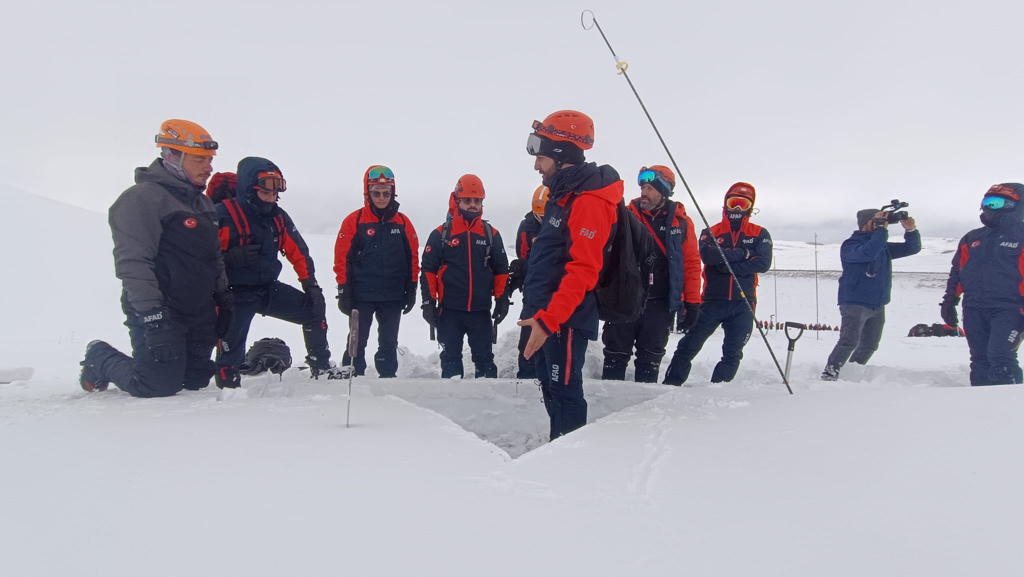 Hakkâri AFAD’tan Çığ Eğitimine Katılım