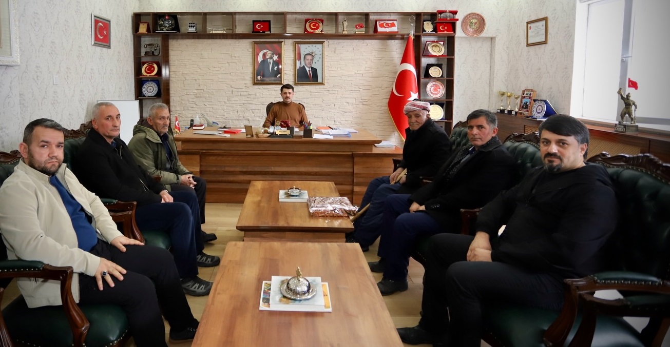 Şehit ve Gazi Ailelerinden Kaymakam Cebeci’ye Ziyaret