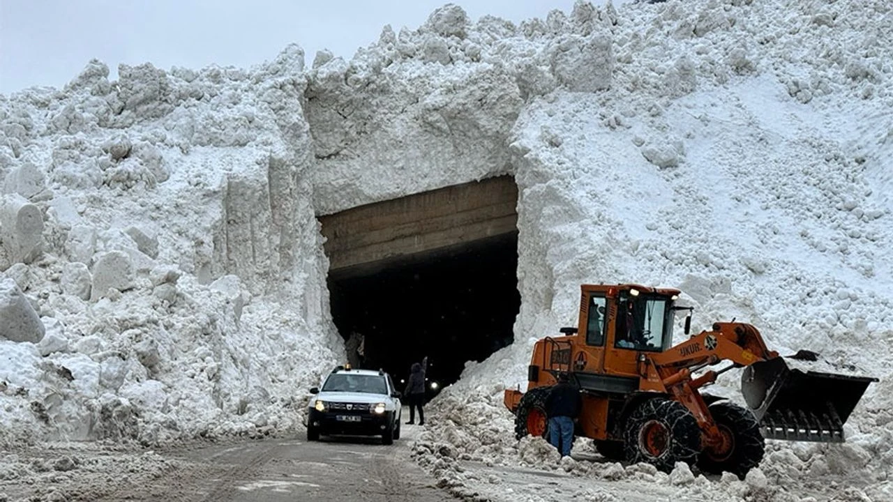 Hakkâri–Van Kara Yoluna Çığ Düştü, Ulaşım Kısa Süreliğine Aksadı