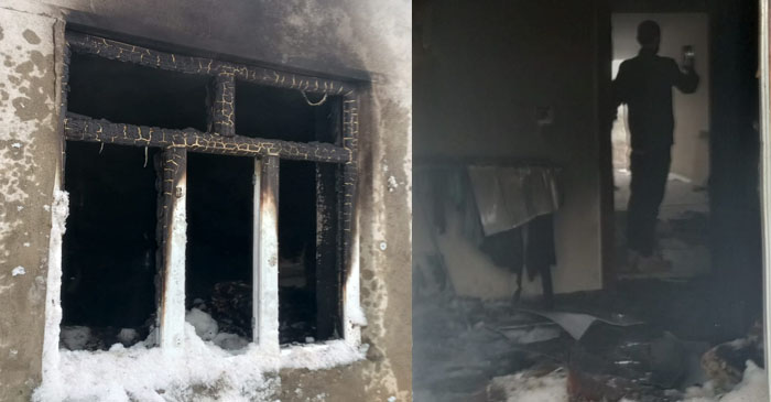 Derecik’te Ev Yangını: Bir Ev Kullanılamaz Hale Geldi