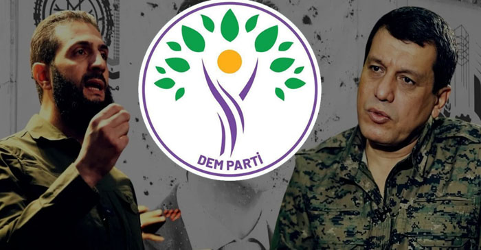 DEM Parti’den Rojava-Şam anlaşmasına açıklama