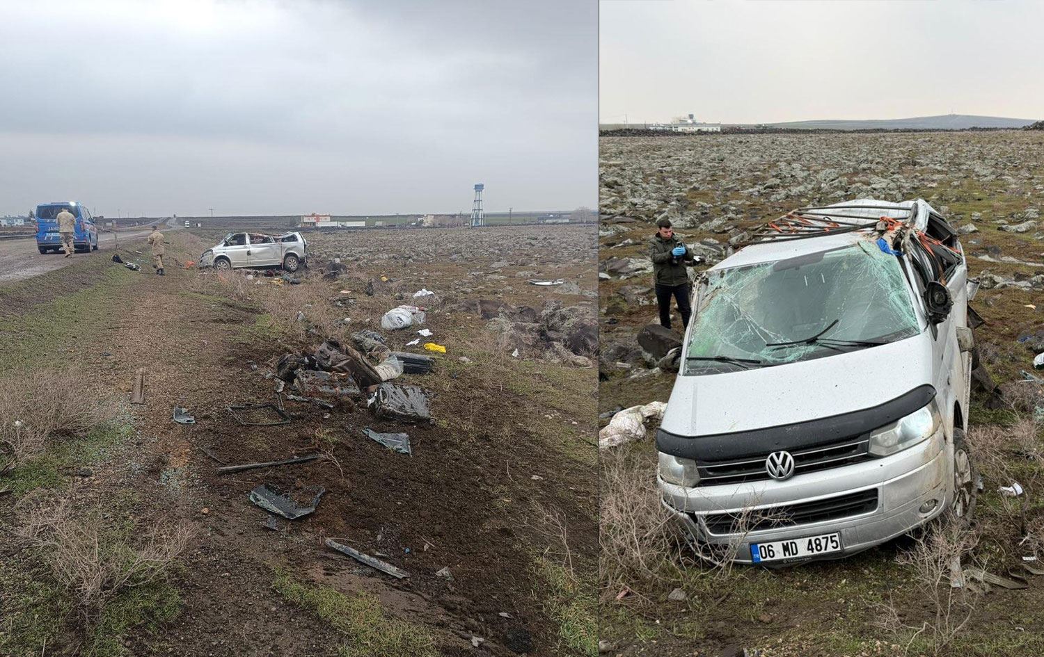 Şırnak’ta acı haber: 2 ölü 8 Yaralı