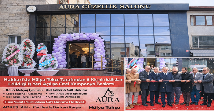 AURA Güzellik Merkezi Açılışa Özel Kampanyalarla Hizmette