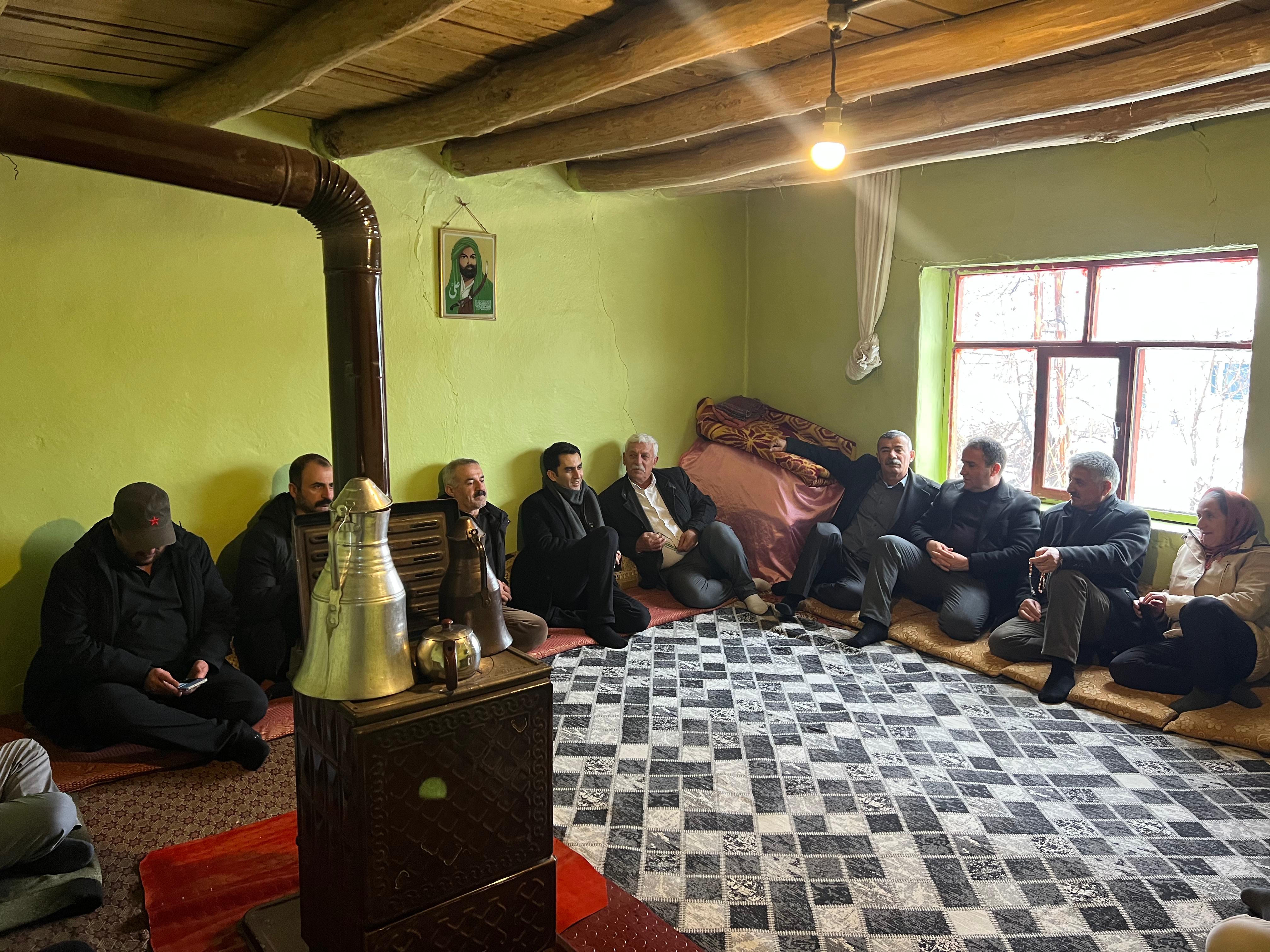 Hakkari DEM Parti’den Barış ve Demokratik Çözüm Süreci Ziyaretleri