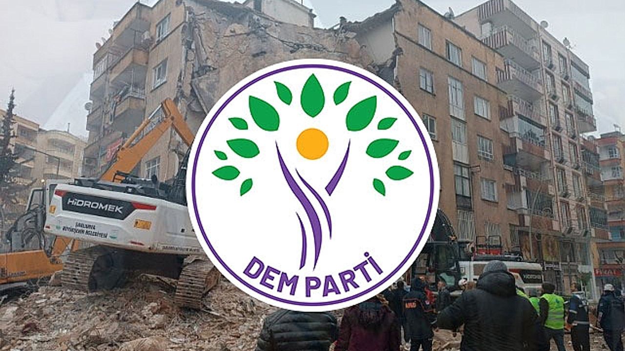 Hakkari DEM Parti İl Örgütünden 6 Şubat açıklaması!