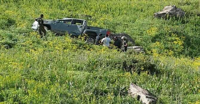 Hakkari'de Kamyonet Şarampole uçtu: 1 Ölü