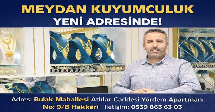 Meydan Kuyumculuk Yeni Adresinde!