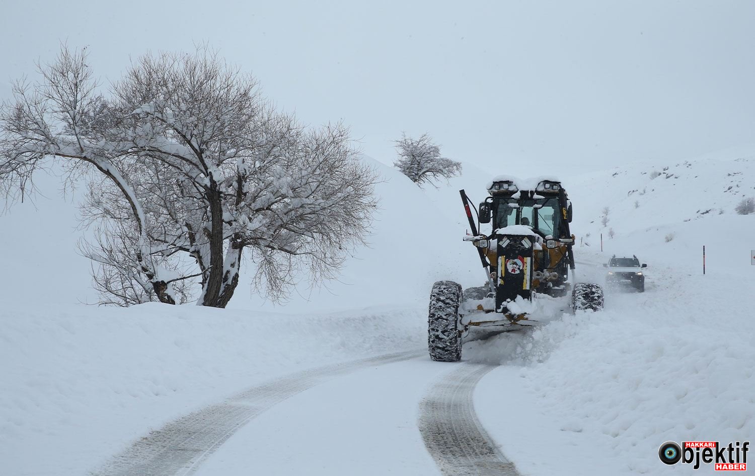 Hakkari ve ilçelerinde 26 Köy Yolu Ulaşıma Kapandı