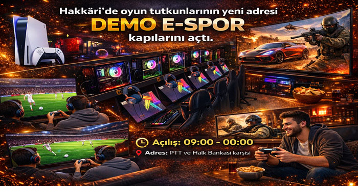 Hakkâri’de Oyun Dünyasının Yeni Adresi!