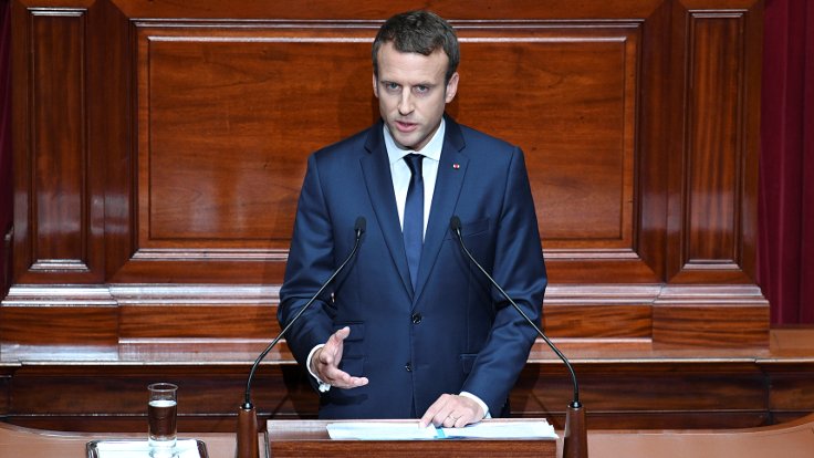 Macron: Erbil’de IŞİD’e karşı savaşan Kürt savaşçılar ile görüşeceğim