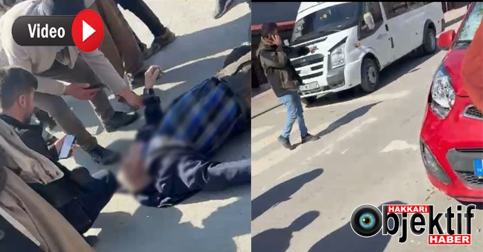 Hakkari'de acı olay: Karşıya Geçerken araç çarptı