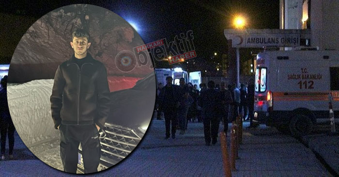 Hakkari'de acı olayda yaşamını yitiren Gencin kimliği netleşti!