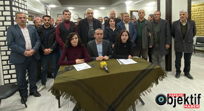 Hakkâri’de DBP Kongre Süreci Başladı