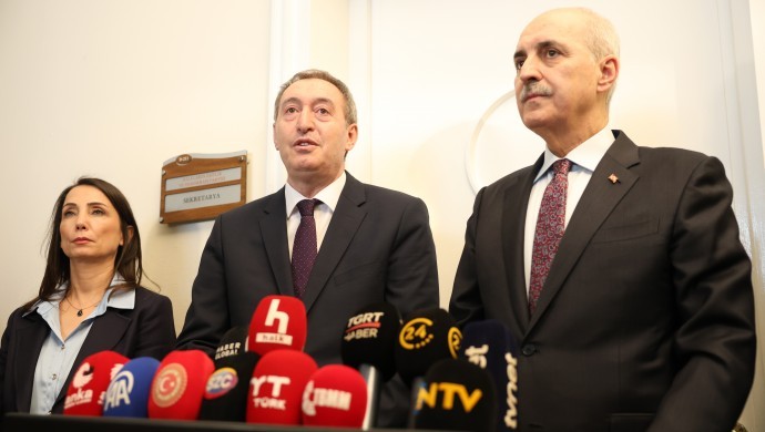 Numan Kurtulmuş’tan DEM Parti’ye ziyaret!