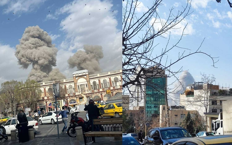 İsrail İran'a saldırı başlattı: Tahran'da patlama sesleri yükseliyor