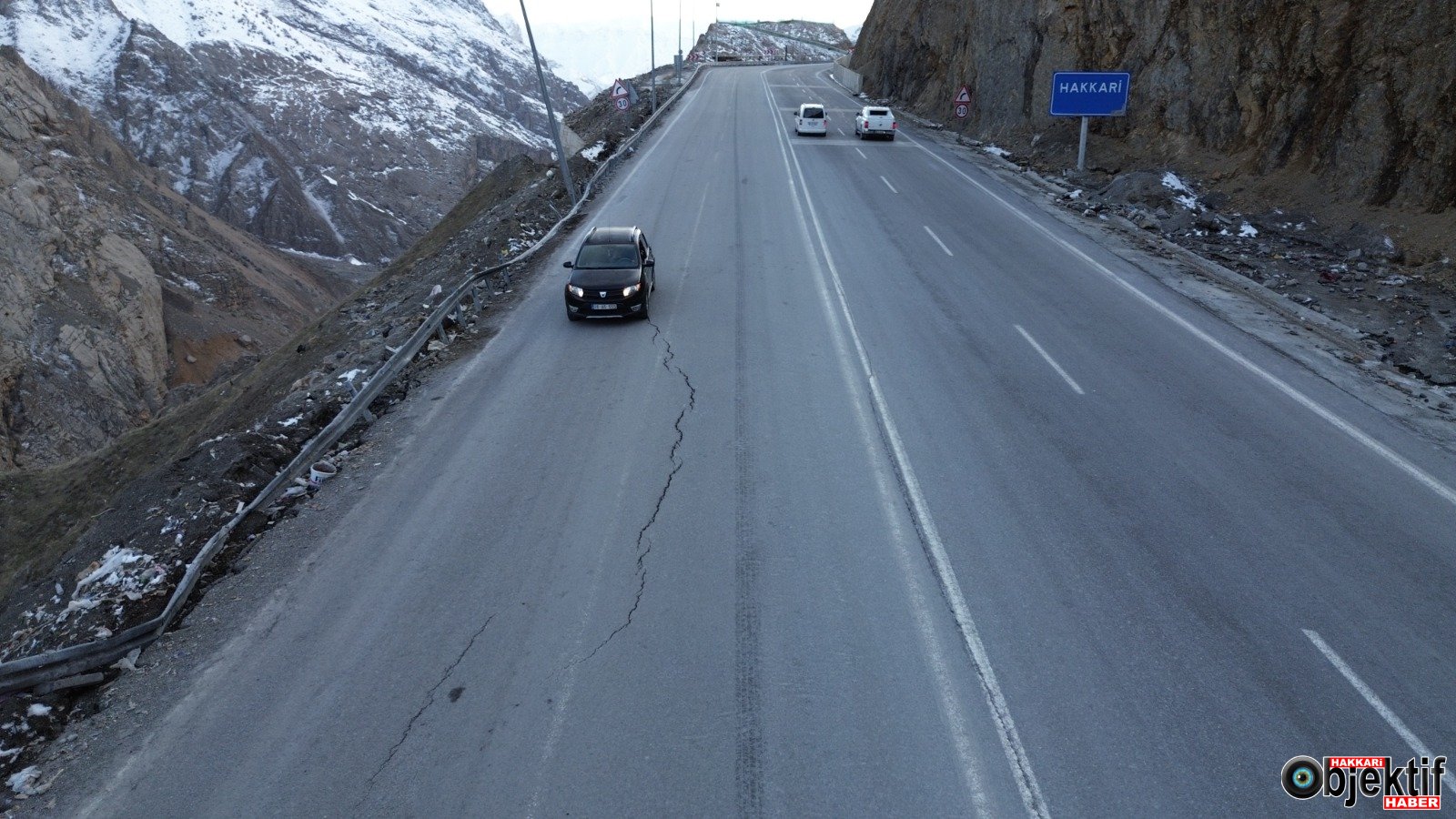Hakkâri–Van Karayolunda Büyük tehlike!