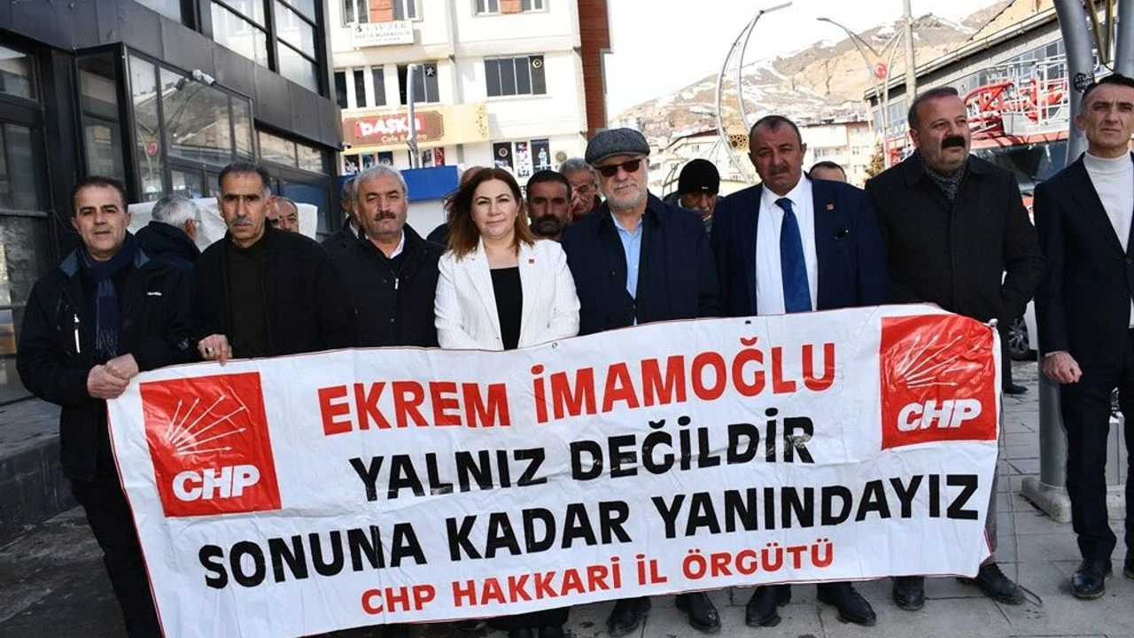 Hakkâri’de Ekrem İmamoğlu’nun Mektubu Okundu