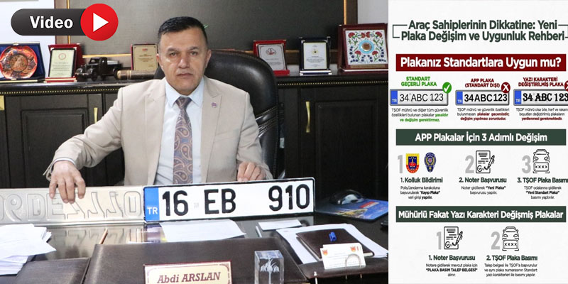 Hakkari'de APP plaka sayısı açıklandı: Başkan Arslan: 140 Bin TL Cezası Var!