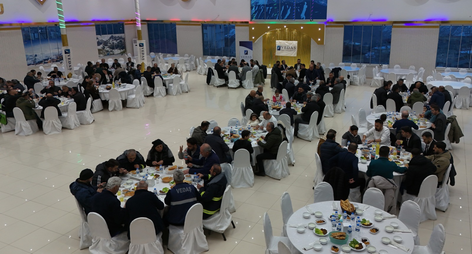 VEDAŞ Çalışanları İftar Sofrasında Buluştu