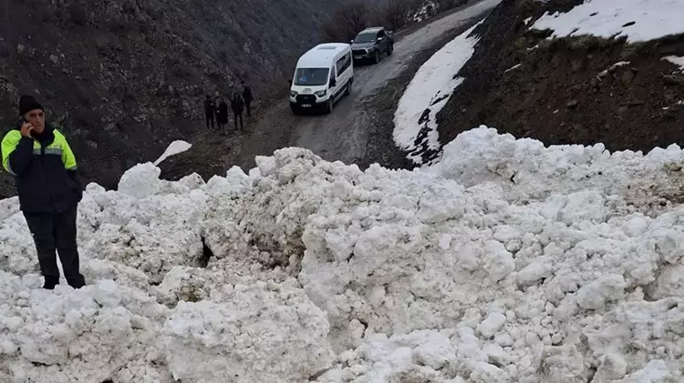 Çatak’ta çığ düştü; 1 mahalle ve 8 mezra ulaşıma kapandı