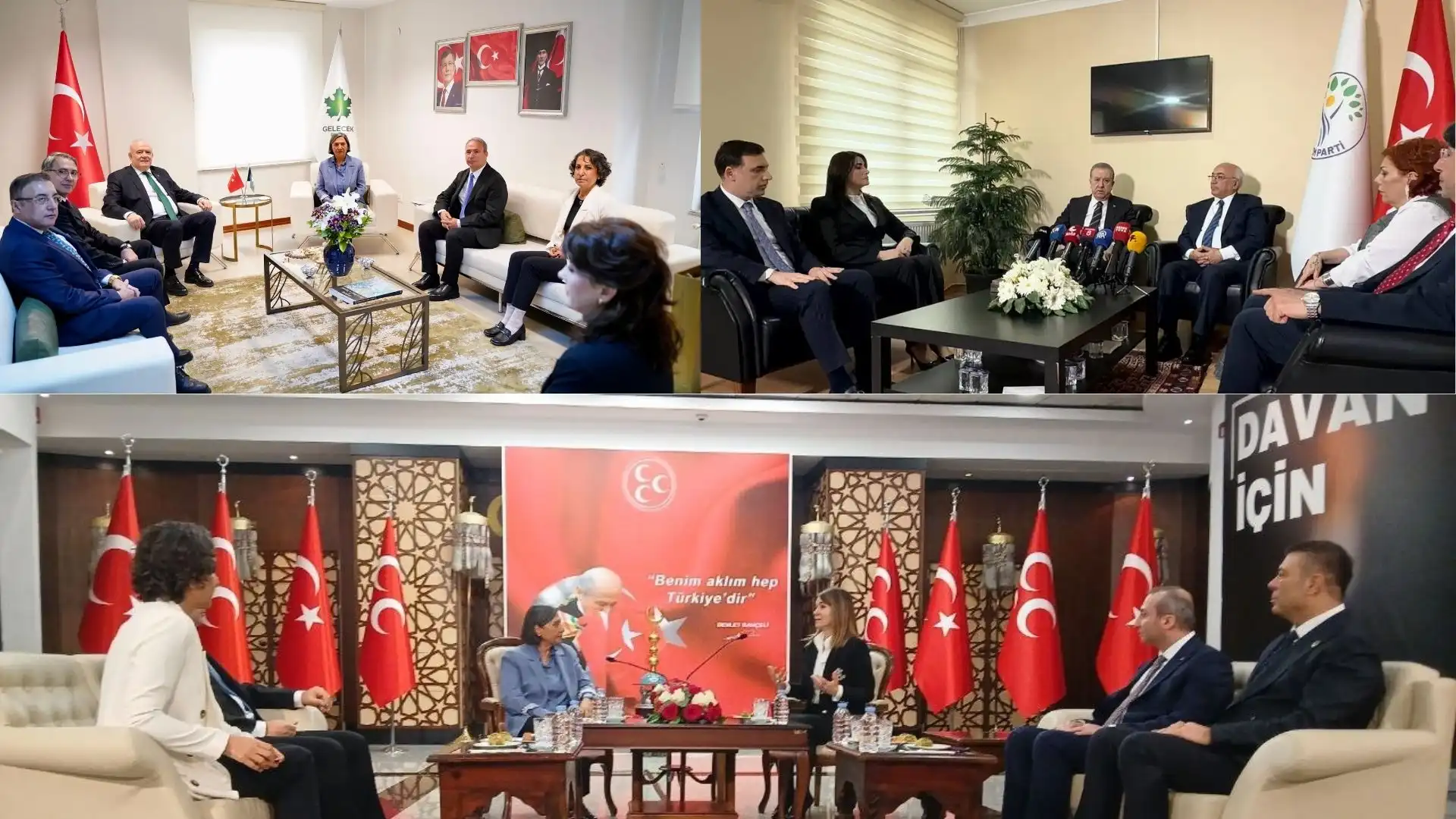 Siyasi partiler arasında bayramlaşma: MHP ve DEM Parti süreci görüştü