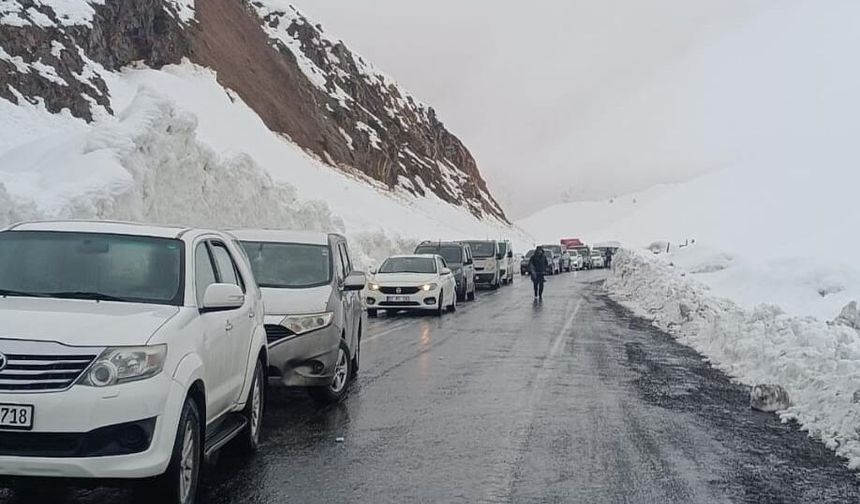 Hakkari-Şırnak Karayolunda Çığ: Yol Ulaşıma Kapandı