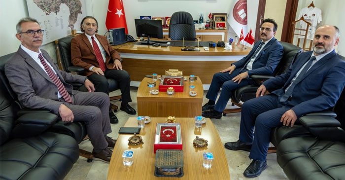 Rektör Gençcelep’ten Yeni Atanan Mahkeme Başkanlarına Ziyaret