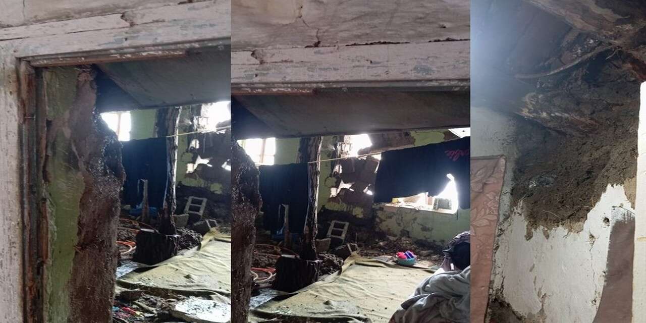 Hakkari’de Yağışlar Evi Çökertti: 4 Kişilik Aile Mağdur