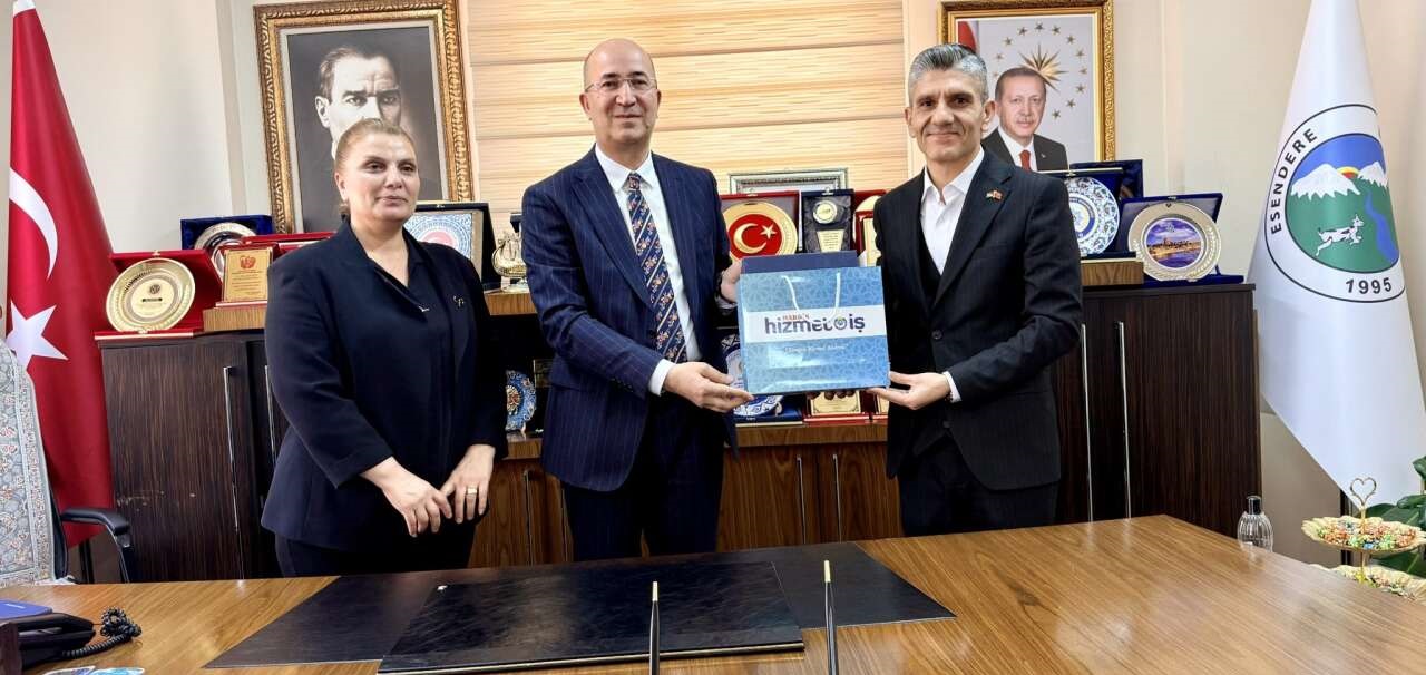 Hak-İş Heyetinden Başkan Büyüksu’ya Ziyaret