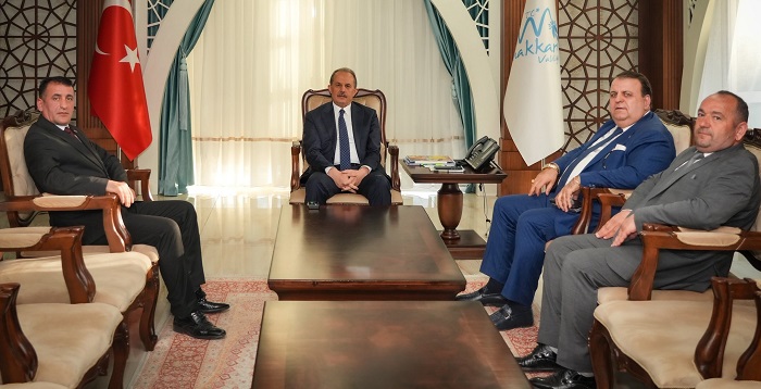 Hakkari Valisi Taşyapana ziyaretler sürüyor