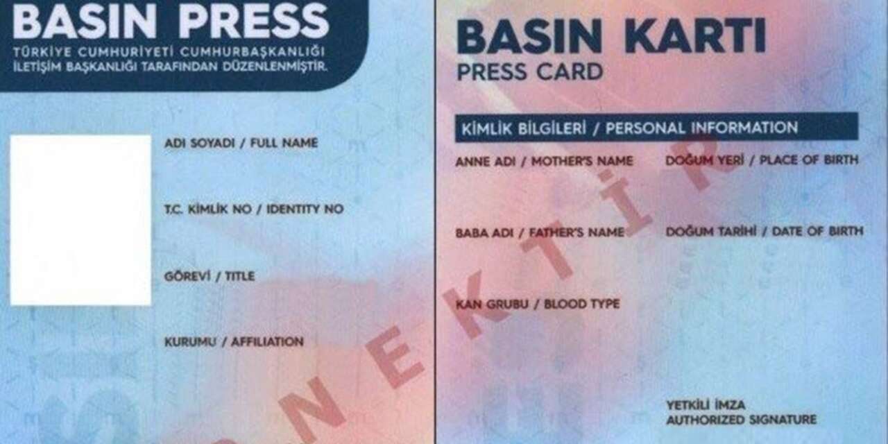 Kolluk kuvvetlerine yazı gönderildi: Basın kartı resmi kimliktir