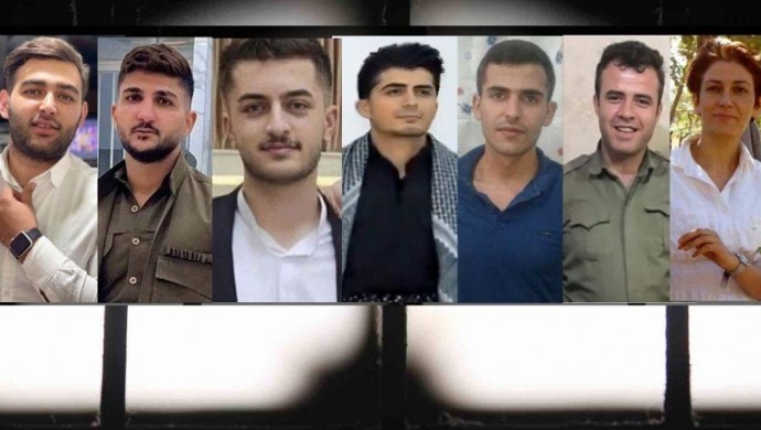 İran rejimi, 7 Kürt siyasi tutsaktan 4'ünü  idam edecek!